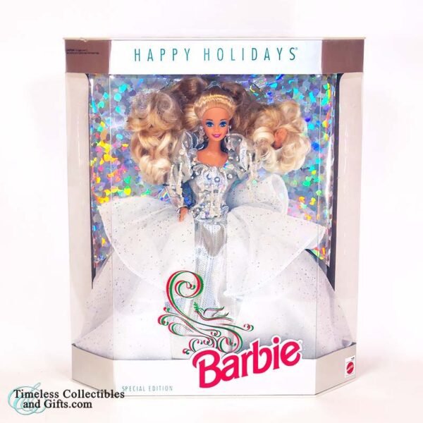 1992 Happy Holidays Barbie Doll Special Edition 2