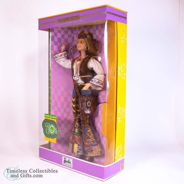70s Peace Love Barbie Doll Collector Edition 4