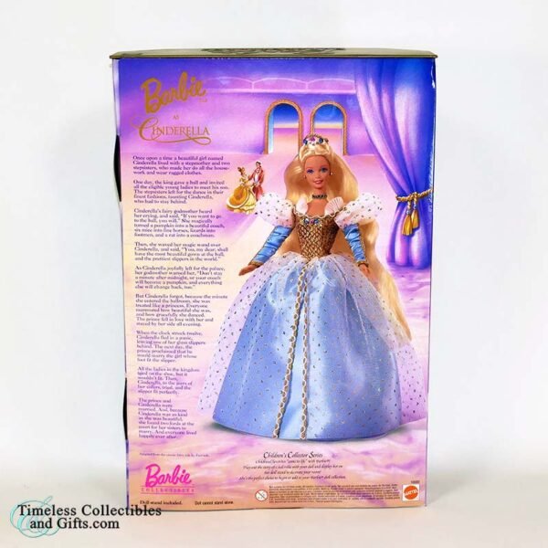 Cinderella Barbie Doll Collector Edition Childrens Collector Series 5