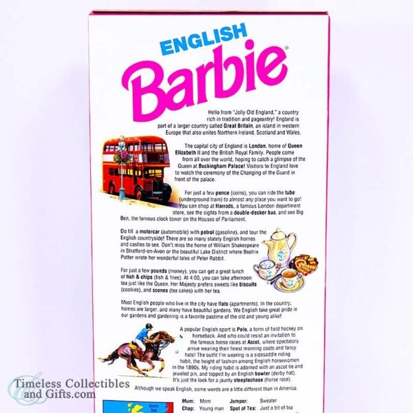 English Barbie Doll Special Edition Dolls of the World 6