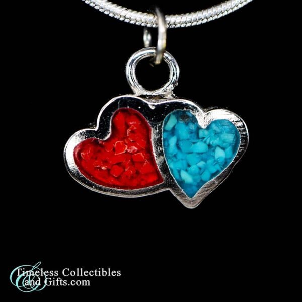 Genuine Turquoise Heart Necklace 21 copy