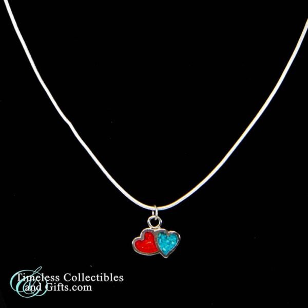 Genuine Turquoise Heart Necklace 23 copy