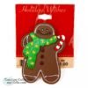 Holiday Wishes Gingerbread Man Pin 1