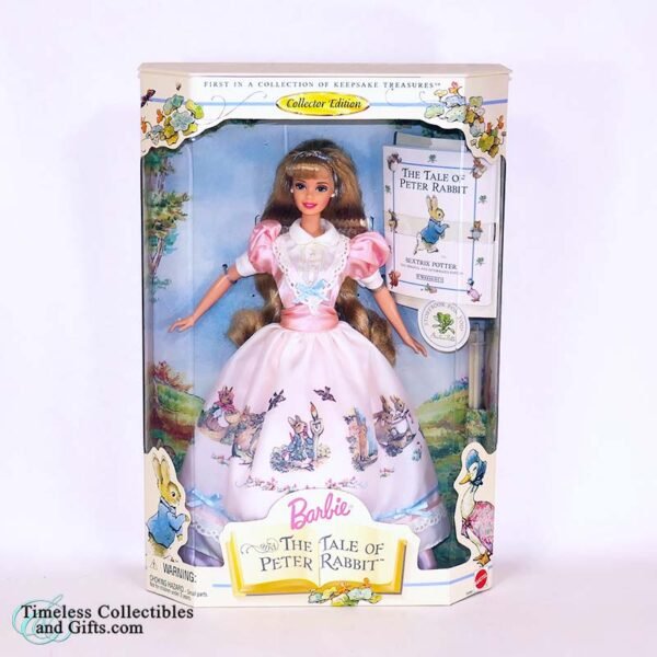 The Tale of Peter Rabbit Barbie Doll Collector Edition Keepsake Treasures 2