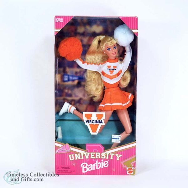UVA Cheerleader Barbie Doll Special Edition 2