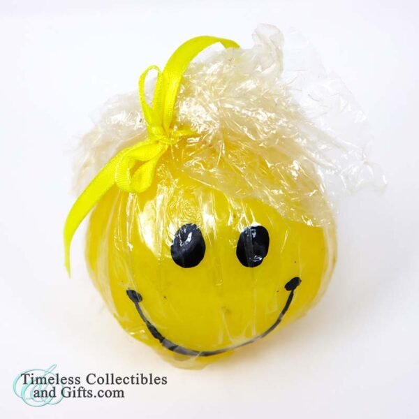 Yellow Smiling Face Ball Shaped Candle 4