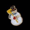Frosty the Snowman Stud Earrings 1