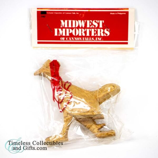 Midwest Imports Wood Roadrunner Ornament 8