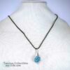 Silver Wire Wrapped Turquoise Stone Necklace 5